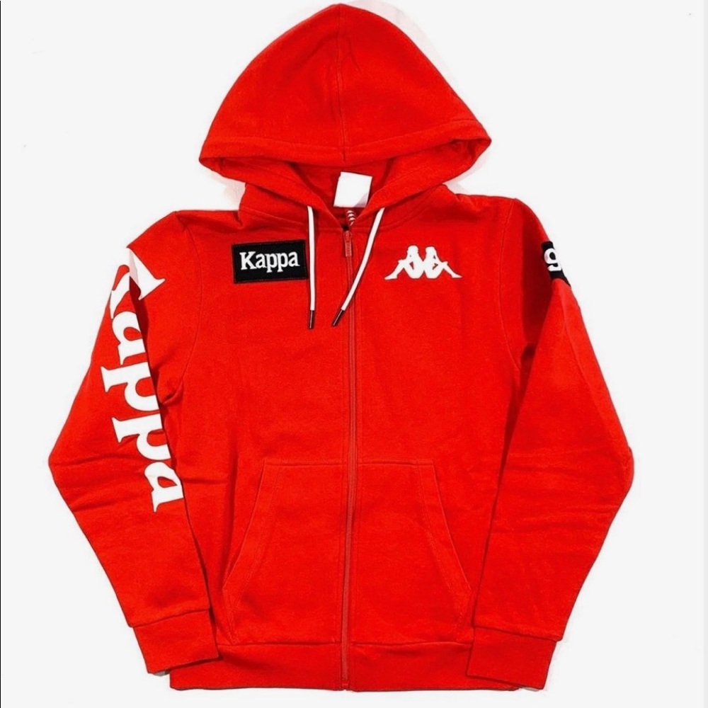 NWT Kappa Authentic La Beria Zip Up Hoodie